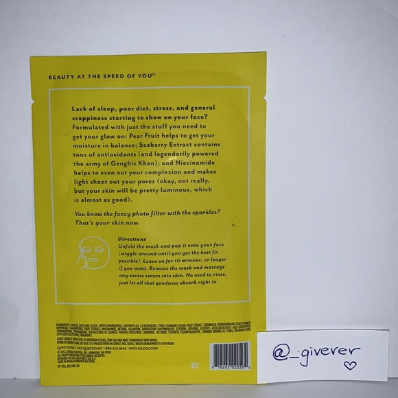 2p Patchology Sheet Masks Soothe & Healthy Glow - Picture 3 of 12